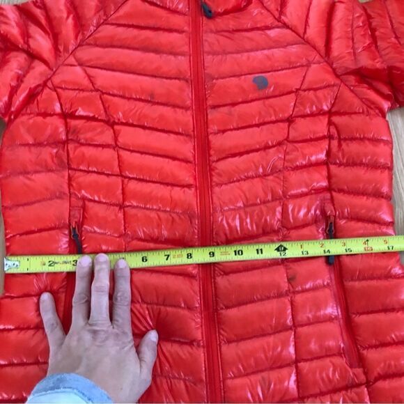 Mountain Hardwear MetaTherm EXS Down Jacket Orange $325 NEW - Picture 9 of 11